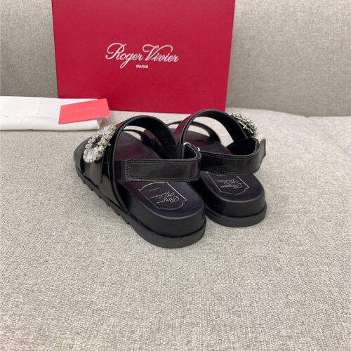High Quality Luxury Roger Vivier Velcro Mule Slides – Style 63476 product detail