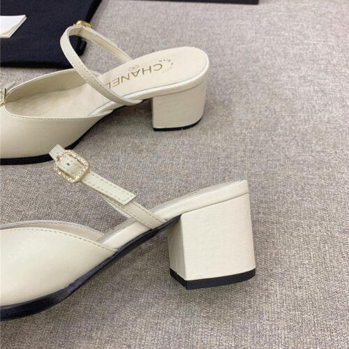 High Quality Luxury Chanel Summer New High Heel Slippers product detail