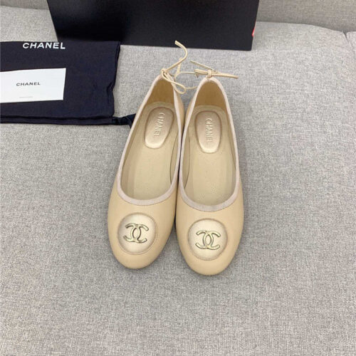 High Quality Luxury Chanel Vintage Flat Shoes – Style 18278 alternate view
