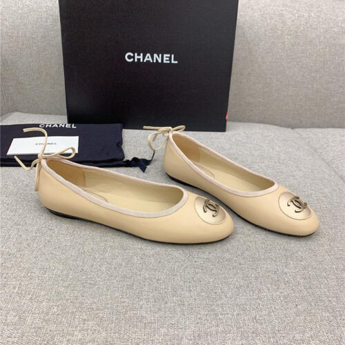 High Quality Luxury Chanel Vintage Flat Shoes – Style 18278