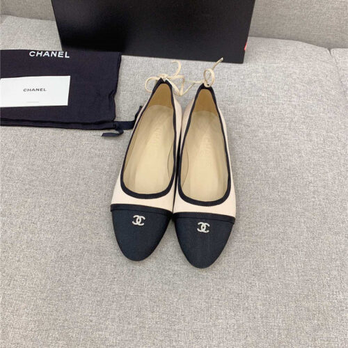 High Quality Luxury Chanel Vintage Flat Shoes – Style 09798 alternate view