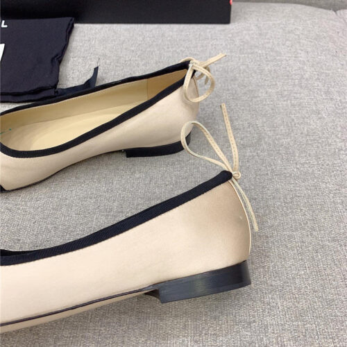 High Quality Luxury Chanel Vintage Flat Shoes – Style 09798 product detail