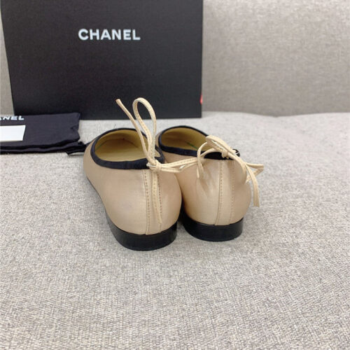 High Quality Luxury Chanel Vintage Flat Shoes – Style 09798 product detail