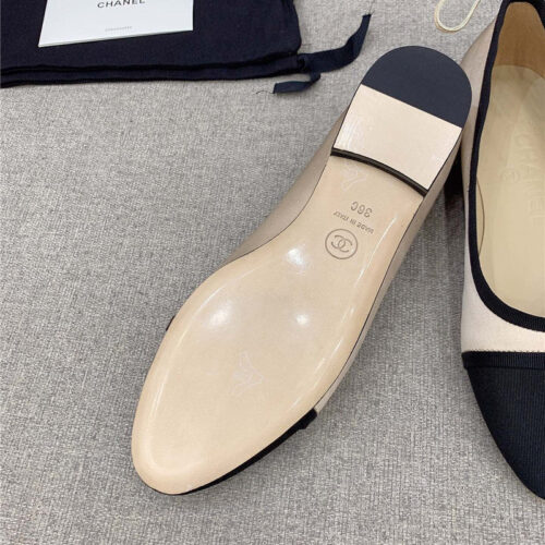 High Quality Luxury Chanel Vintage Flat Shoes – Style 09798 product detail
