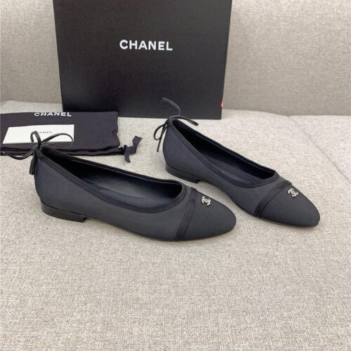 High Quality Luxury Chanel Vintage Flat Shoes – Style 75334