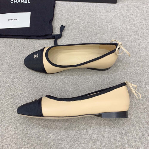 High Quality Luxury Chanel Vintage Flat Shoes – Style 73638 product detail