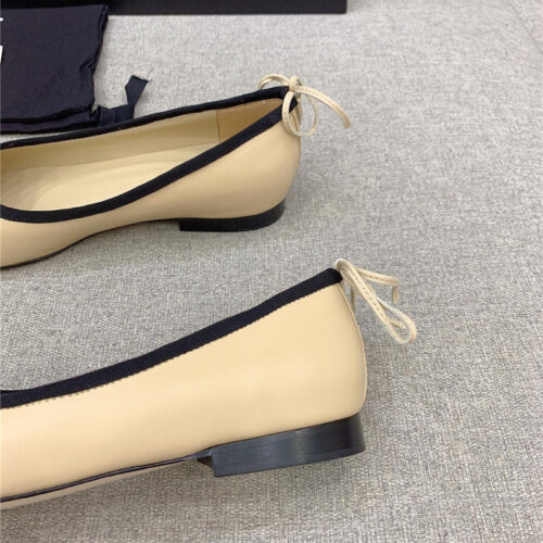 High Quality Luxury Chanel Vintage Flat Shoes – Style 73638 product detail