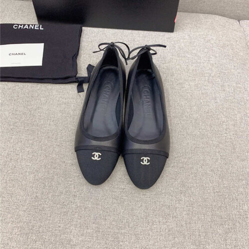 High Quality Luxury Chanel Vintage Flat Shoes – Style 70246 alternate view