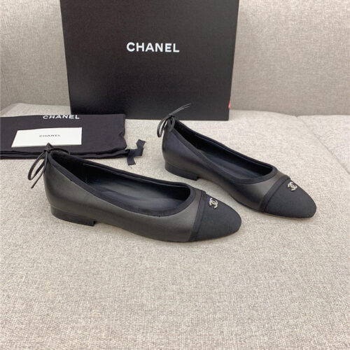 High Quality Luxury Chanel Vintage Flat Shoes – Style 70246