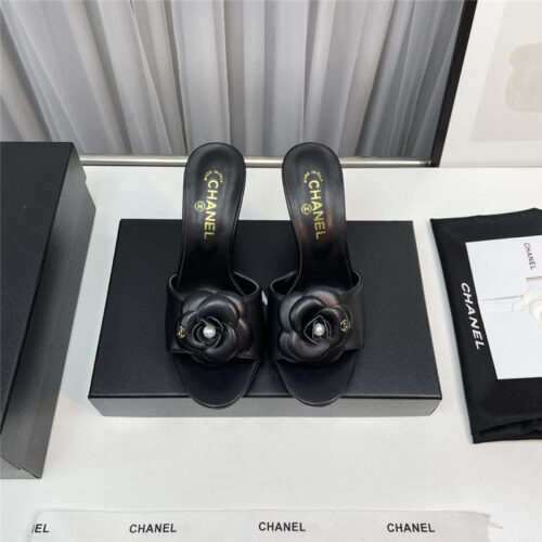 High Quality Luxury Chanel Spring And Summer New Product Camellia Slippers product detail