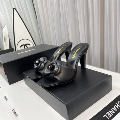 High Quality Luxury Chanel Spring And Summer New Product Camellia Slippers product detail