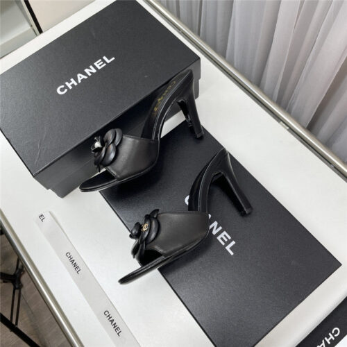 High Quality Luxury Chanel Spring And Summer New Product Camellia Slippers product detail