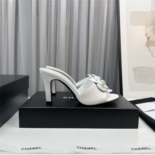 High Quality Luxury Chanel Spring And Summer New Product Camellia Slippers – Style 41670 product detail