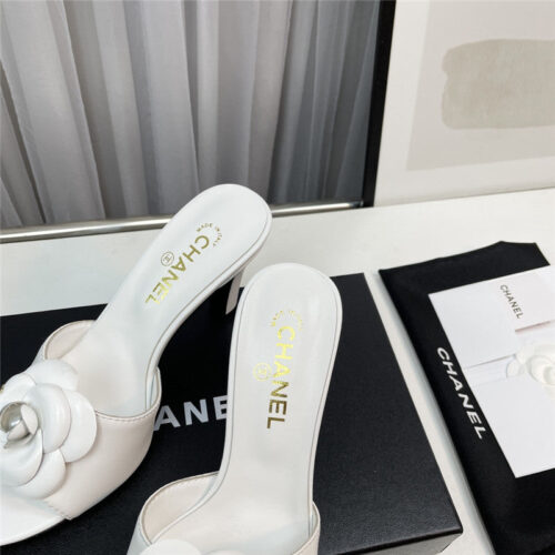 High Quality Luxury Chanel Spring And Summer New Product Camellia Slippers – Style 41670 product detail
