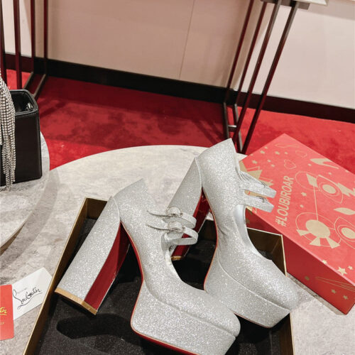 High Quality Luxury Christian Louboutin Big Water Platform Mary Jane Sandals product detail