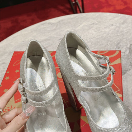 High Quality Luxury Christian Louboutin Big Water Platform Mary Jane Sandals product detail