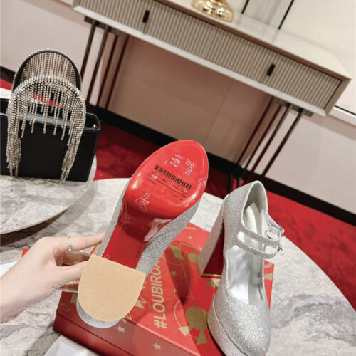 High Quality Luxury Christian Louboutin Big Water Platform Mary Jane Sandals product detail
