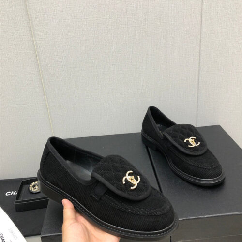 High Quality Luxury Chanel Ankle Velcro Logo Color Block Shoes – Style 78406 product detail