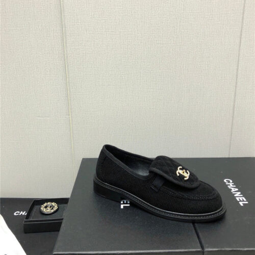 High Quality Luxury Chanel Ankle Velcro Logo Color Block Shoes – Style 78406 product detail