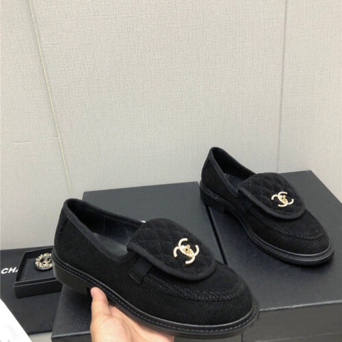 High Quality Luxury Chanel Ankle Velcro Logo Color Block Shoes – Style 78406 alternate view