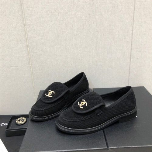 High Quality Luxury Chanel Ankle Velcro Logo Color Block Shoes – Style 78406