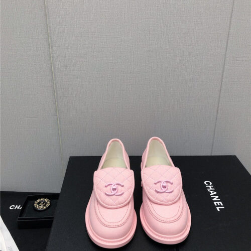 High Quality Luxury Chanel Ankle Velcro Logo Color Block Shoes product detail