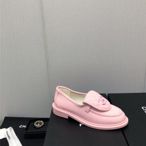 High Quality Luxury Chanel Ankle Velcro Logo Color Block Shoes product detail