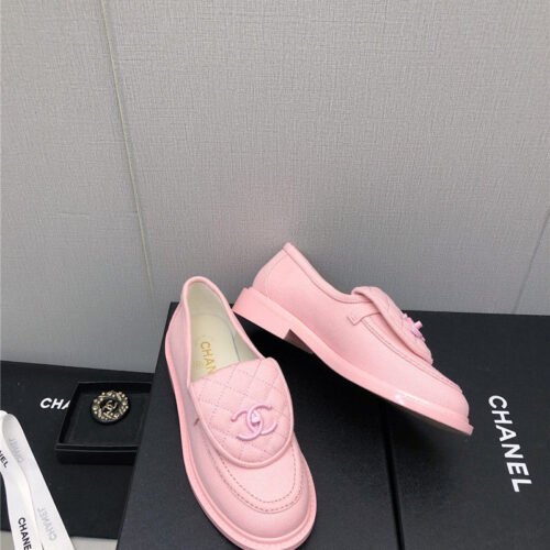 High Quality Luxury Chanel Ankle Velcro Logo Color Block Shoes product detail