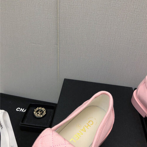 High Quality Luxury Chanel Ankle Velcro Logo Color Block Shoes product detail