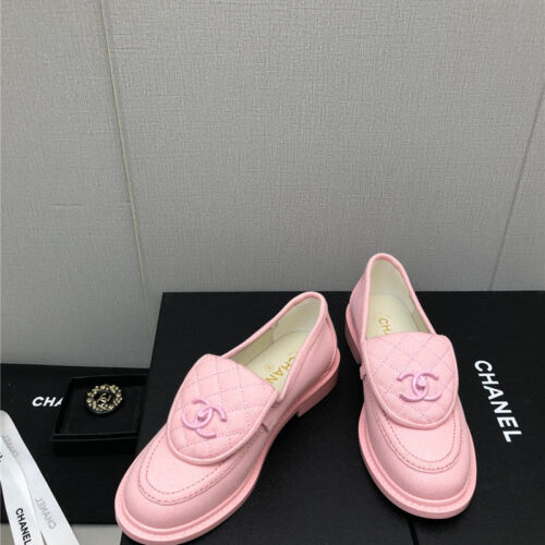 High Quality Luxury Chanel Ankle Velcro Logo Color Block Shoes product detail