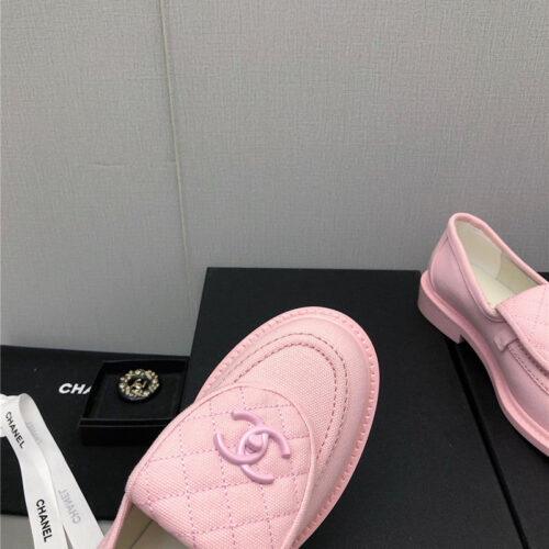 High Quality Luxury Chanel Ankle Velcro Logo Color Block Shoes product detail