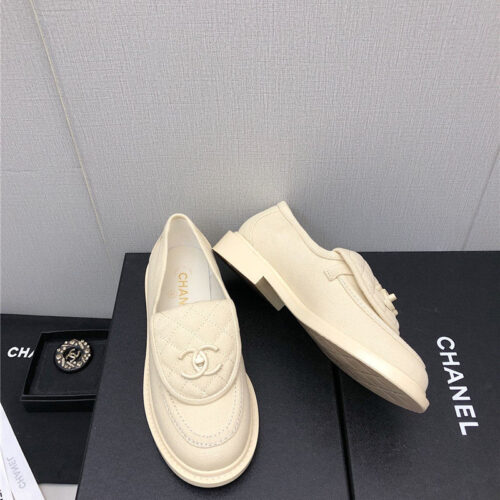 High Quality Luxury Chanel Ankle Velcro Logo Color Block Shoes – Style 63142 product detail