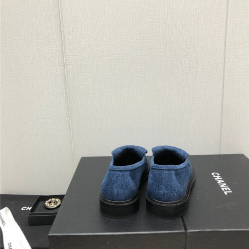High Quality Luxury Chanel Ankle Velcro Logo Color Block Shoes – Style 23590 product detail