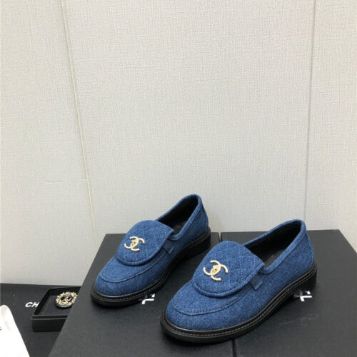 High Quality Luxury Chanel Ankle Velcro Logo Color Block Shoes – Style 23590