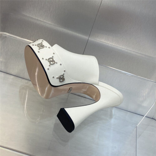 High Quality Luxury Gucci High Heel Round Toe Candy Color Womens Shoes – Style 84499 product detail