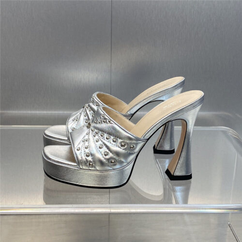 High Quality Luxury Gucci High Heel Round Toe Candy Color Womens Shoes – Style 15571 product detail