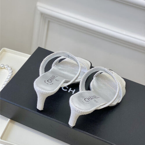 High Quality Luxury Chanel Second-Hand Series Braided Surface Sandals product detail