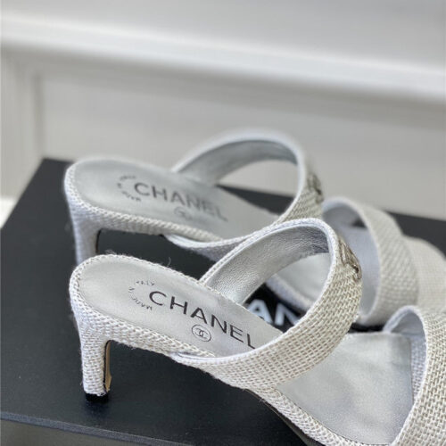 High Quality Luxury Chanel Second-Hand Series Braided Surface Sandals product detail