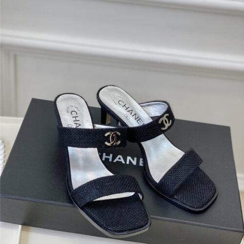 High Quality Luxury Chanel Second-Hand Series Braided Surface Sandals – Style 16486