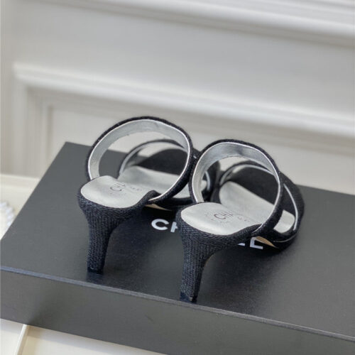 High Quality Luxury Chanel Second-Hand Series Braided Surface Sandals – Style 16486 product detail