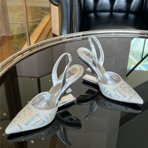 High Quality Luxury Fendi First Slingbacks – Style 64403