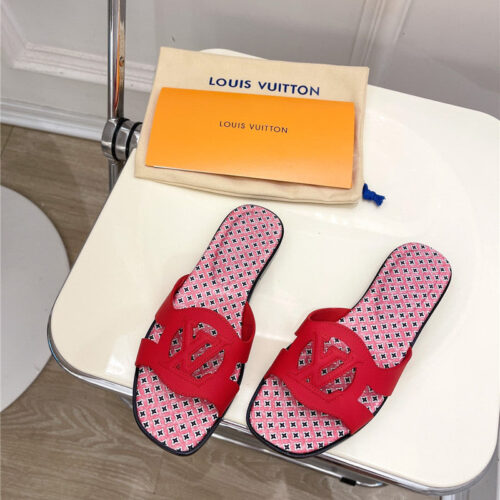 High Quality Luxury Louis Vuitton New Hollow Slippers – Style 86083