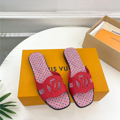 High Quality Luxury Louis Vuitton New Hollow Slippers – Style 86083 alternate view