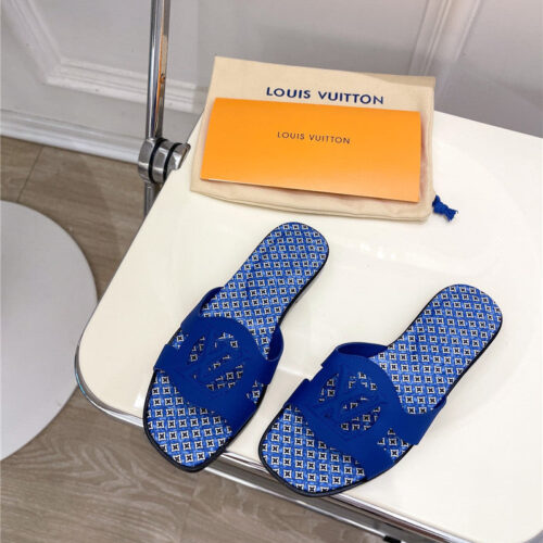 High Quality Luxury Louis Vuitton New Hollow Slippers – Style 18851