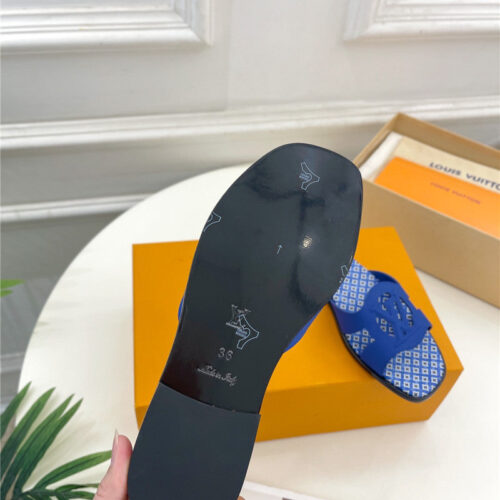 High Quality Luxury Louis Vuitton New Hollow Slippers – Style 18851 product detail