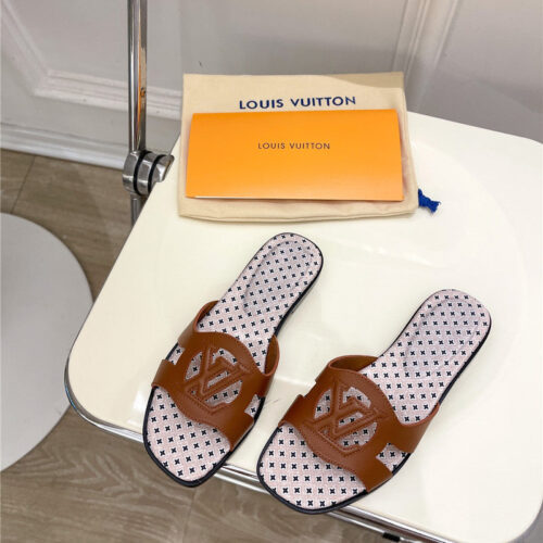 High Quality Luxury Louis Vuitton New Hollow Slippers – Style 51619