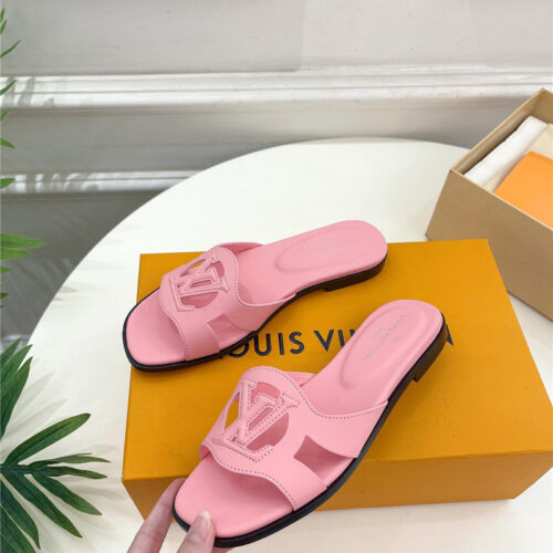 High Quality Luxury Louis Vuitton New Hollow Slippers – Style 48227 product detail