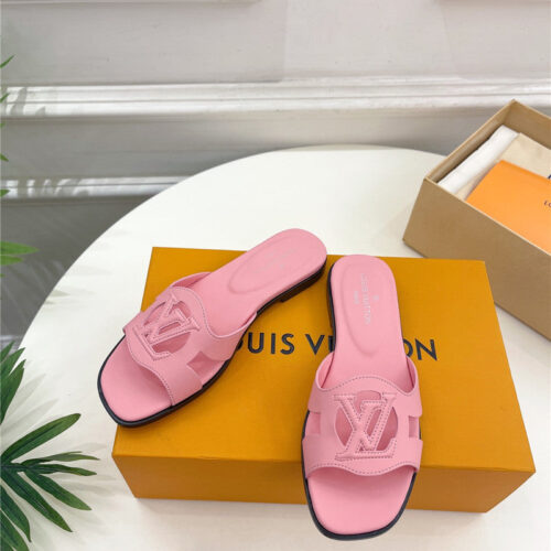 High Quality Luxury Louis Vuitton New Hollow Slippers – Style 48227 product detail