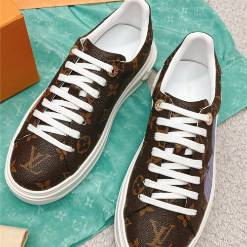 High Quality Luxury Louis Vuitton New 3D Printing Casual Shoes – Style 35267