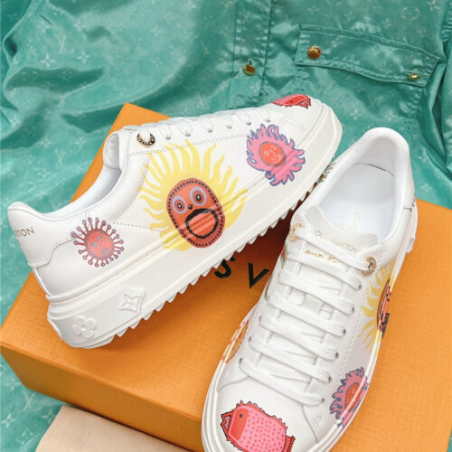 High Quality Luxury Louis Vuitton New 3D Printing Casual Shoes product detail